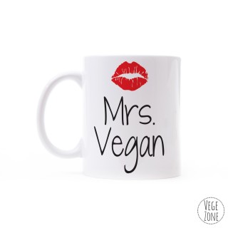 Mrs Vegan & Mr Vegan - kubek dla niej i dla niego