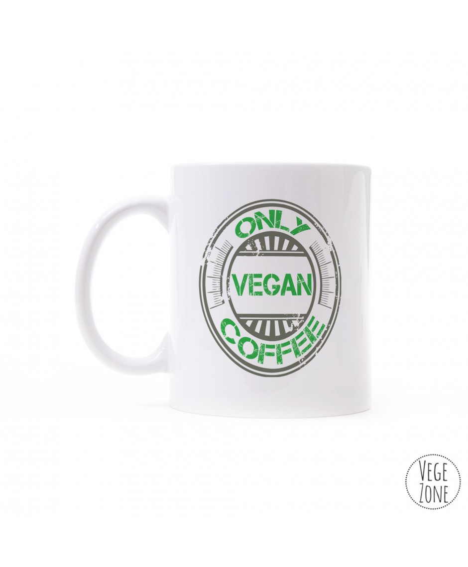 Kubek ceramiczny - Only vegan coffee